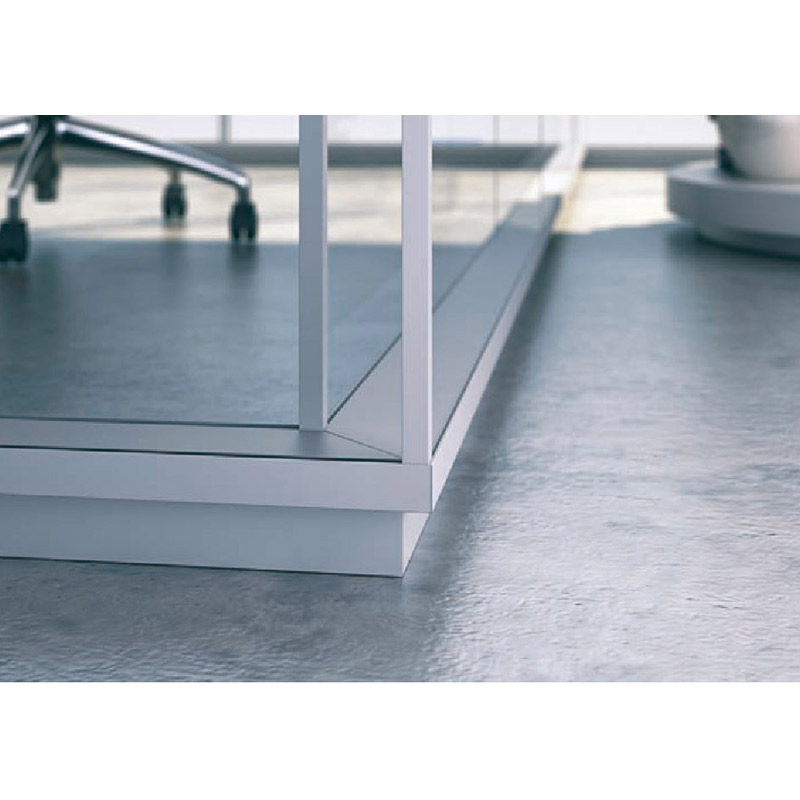 Stainless steel office partition