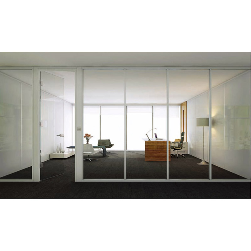 Stainless steel office partition