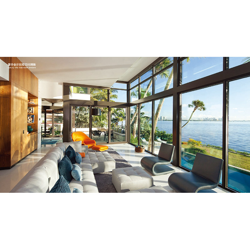 Stainless steel office partition