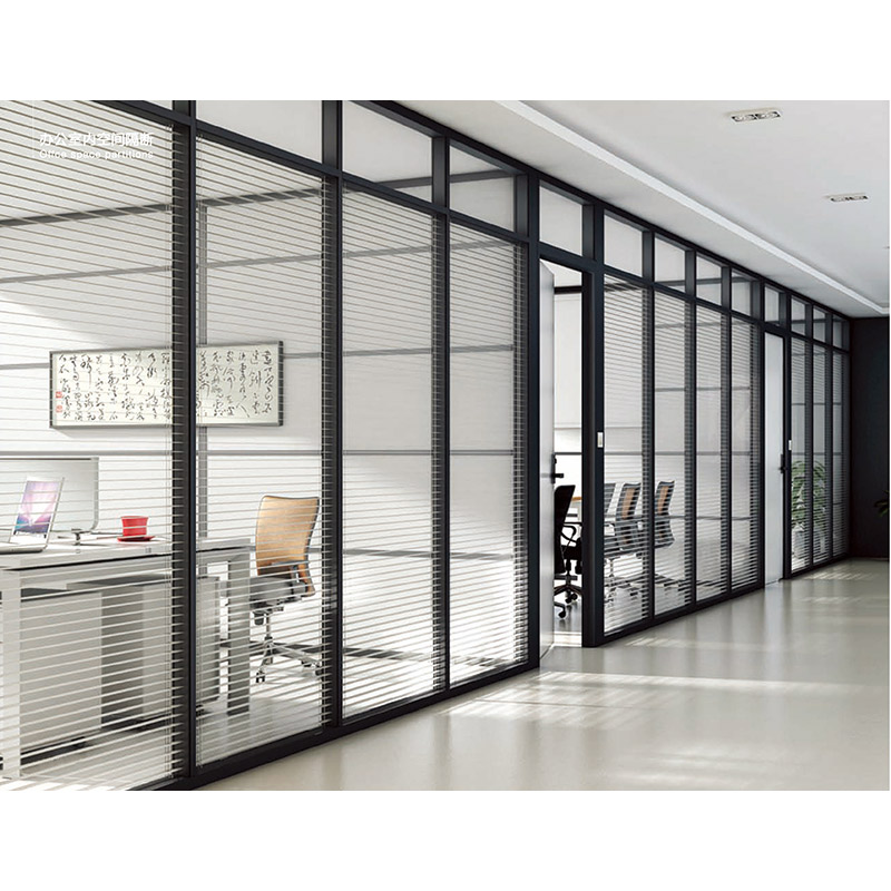 Stainless steel office partition