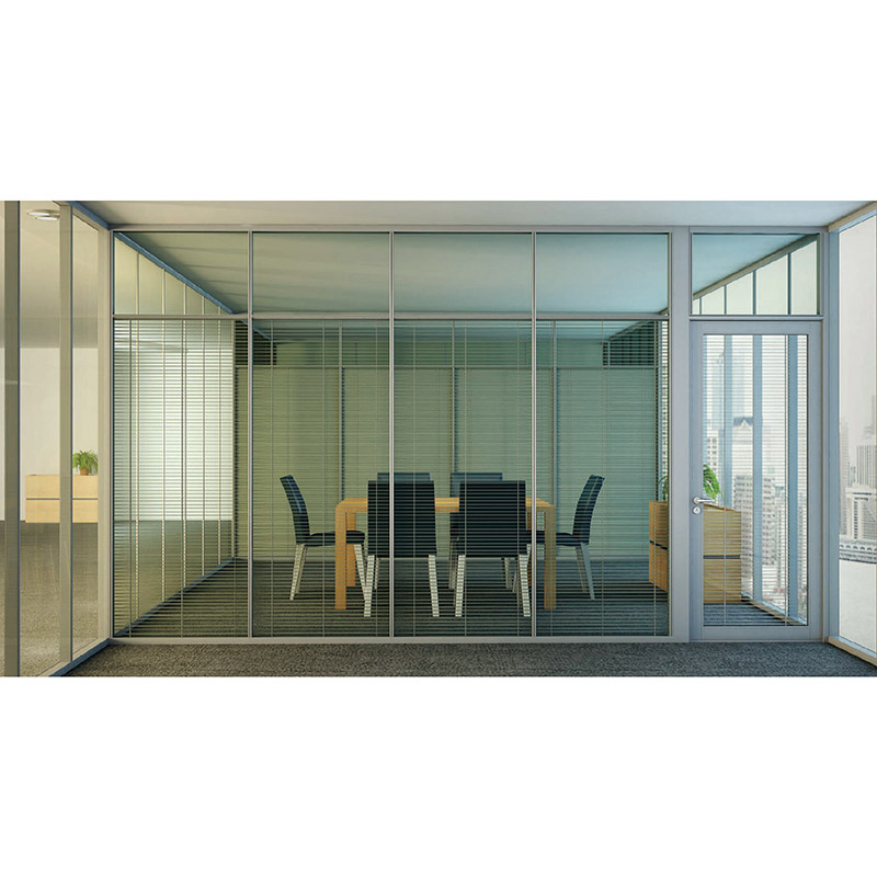 Stainless steel office partition