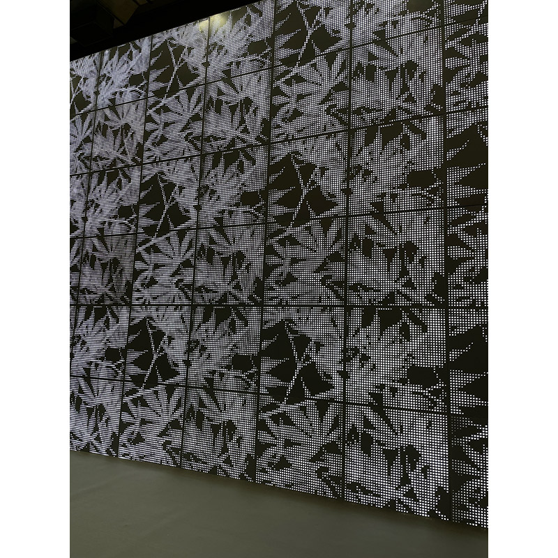 Stainless steel curtain wall