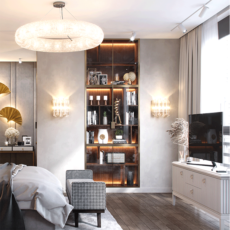 Stainless steel display cabinet