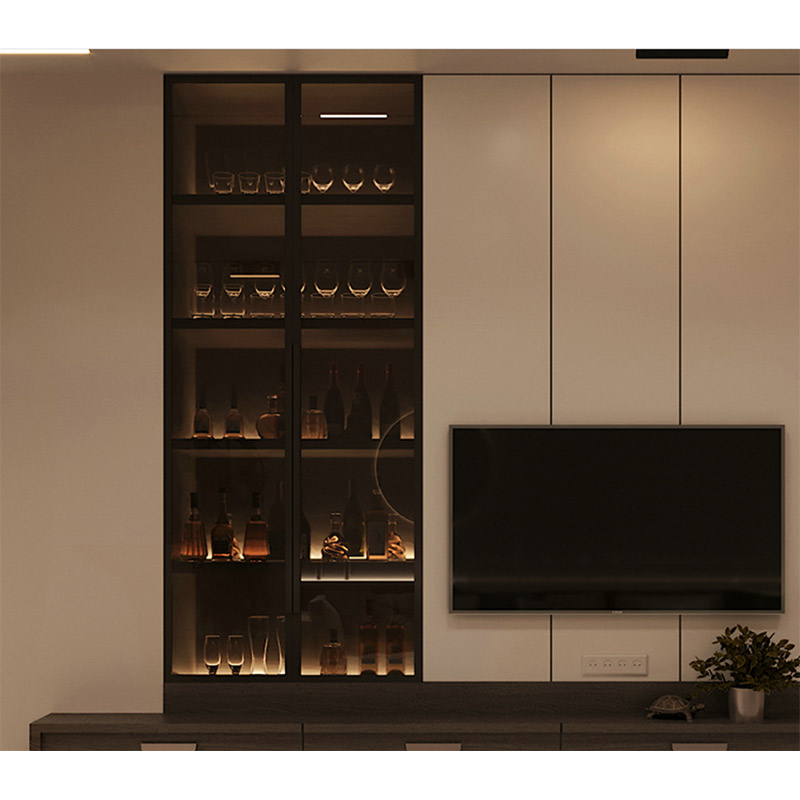 Stainless steel display cabinet