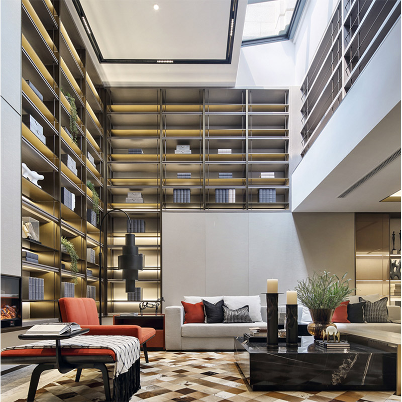 Stainless steel display cabinet