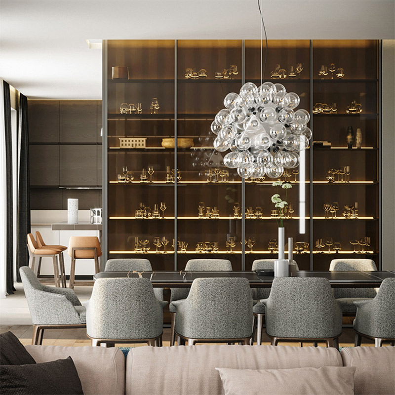 Stainless steel display cabinet