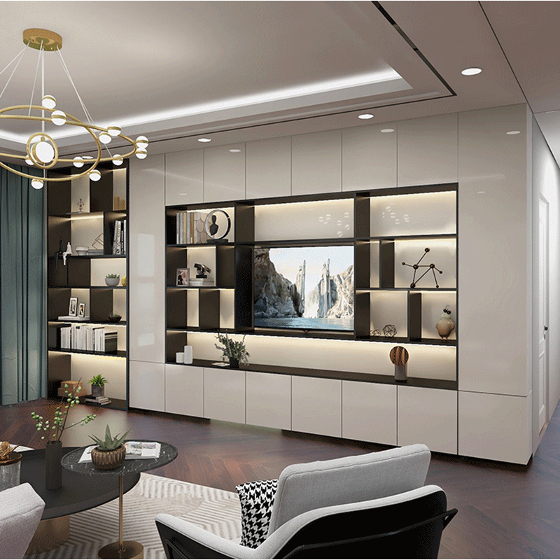 Stainless steel display cabinet